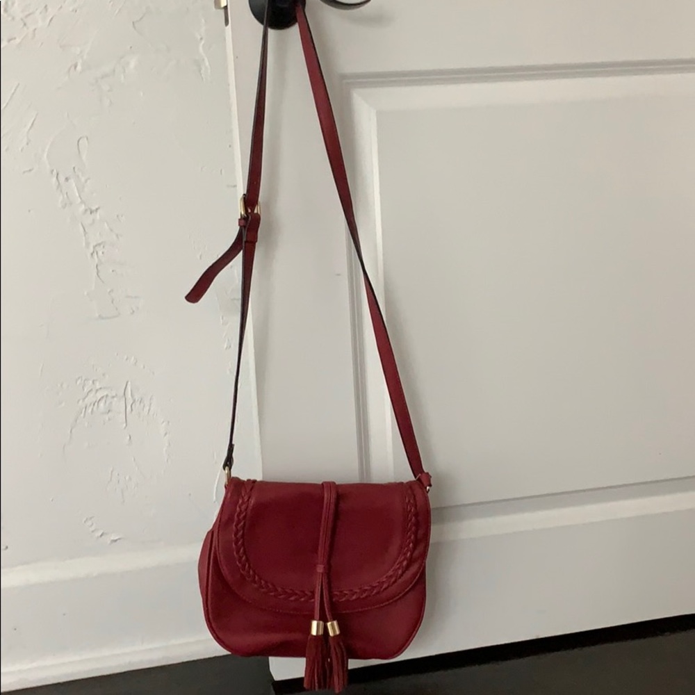 Red Cross-body Handbag